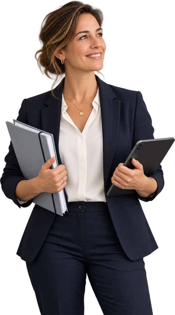 Professional exploring career opportunities